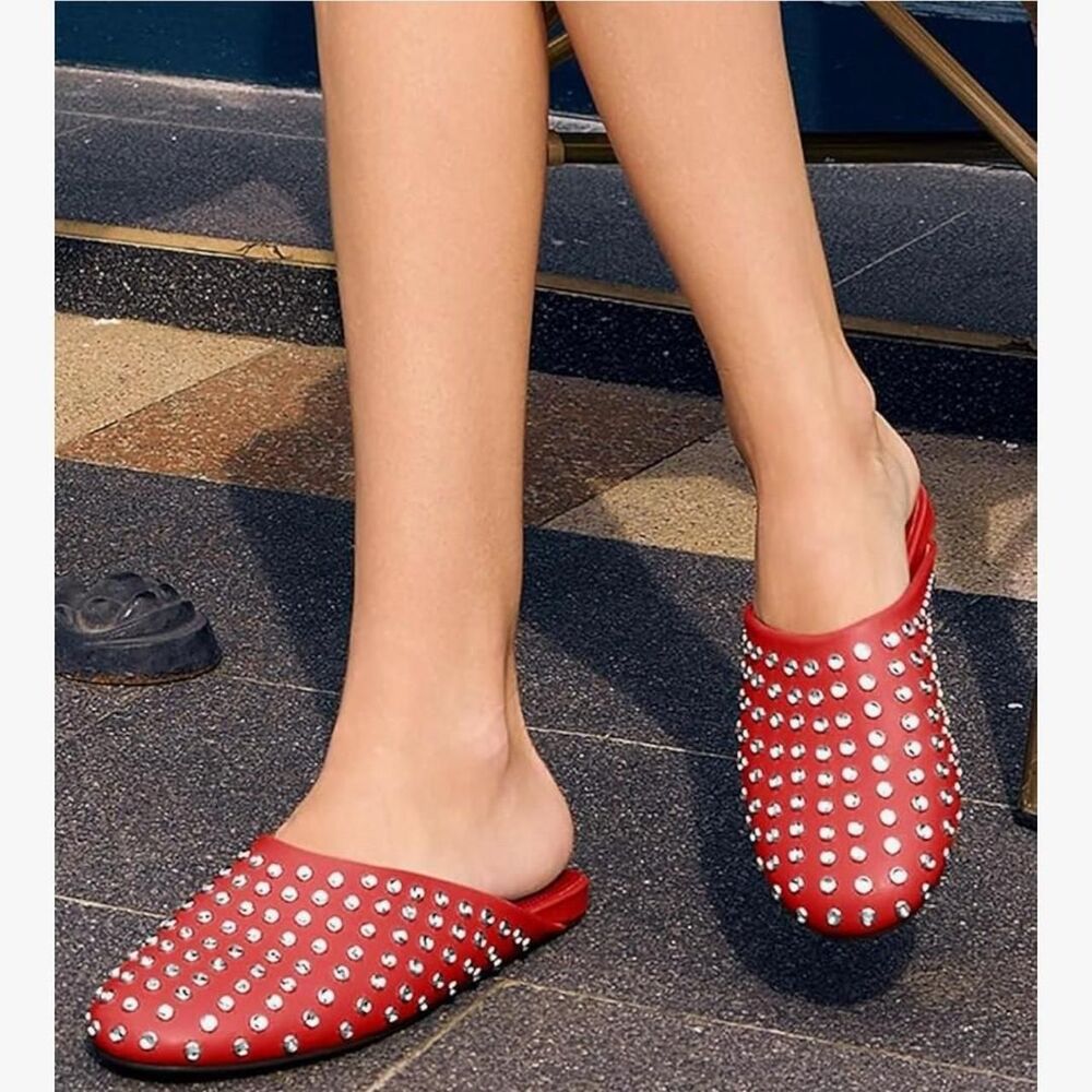 Unbranded Women's Red Mules